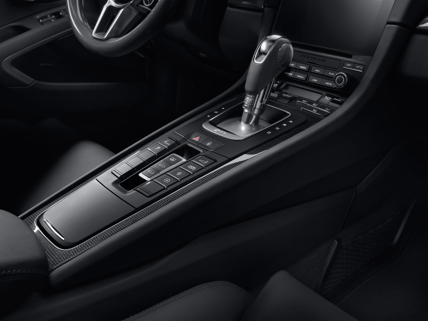 Porsche Centre Console Trim - 99155398102BX3 - 981 - 982 13-23 - 991 12-18 99155398102BX3