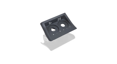 Porsche Centre Console Trim Black - 911 90-94 964-552-071-04-1DB