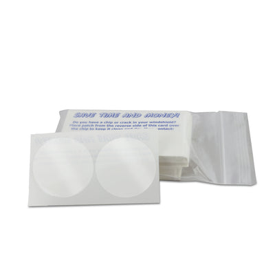 Porsche Chip Savers Adhesive Backed Protective Circles - Pack of 100 0891634437