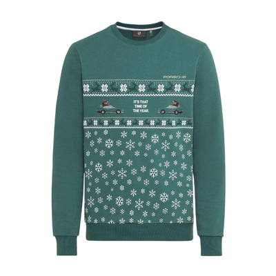 Porsche Christmas Regular Fit Unisex Pullover Sweatshirt