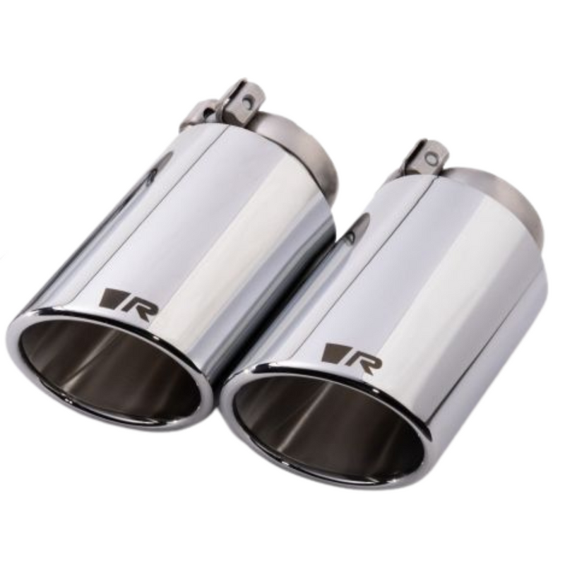 Porsche Chromed Tail Pipe Set 102mm