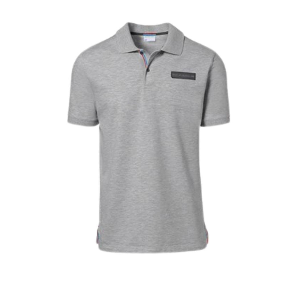 Porsche Classic Collection Mens Grey Polo Shirt