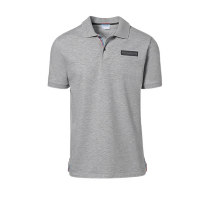 Porsche Classic Collection Mens Grey Polo Shirt
