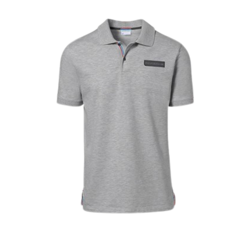Porsche Classic Collection Mens Grey Polo Shirt