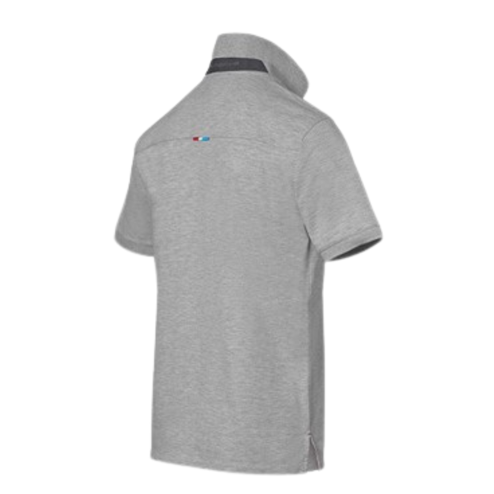 Porsche Classic Collection Mens Grey Polo Shirt