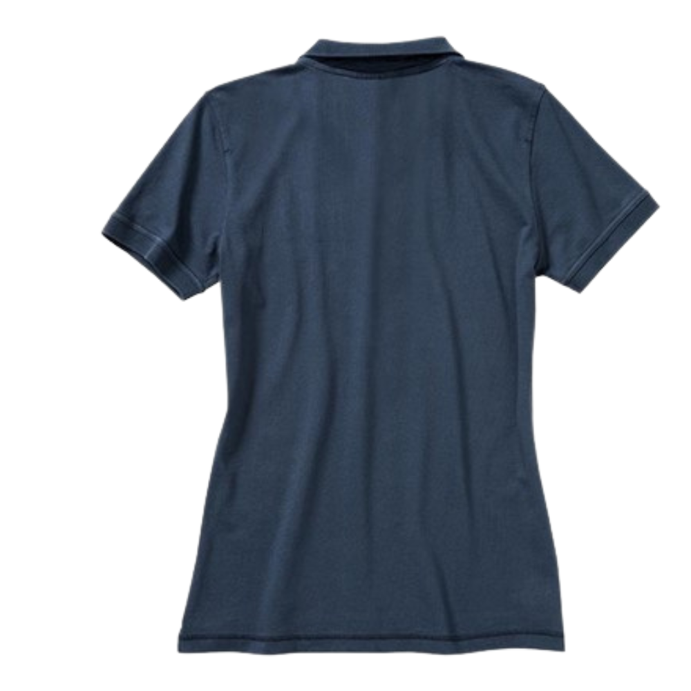 Porsche Classic Collection Womens Dark Blue Polo Shirt