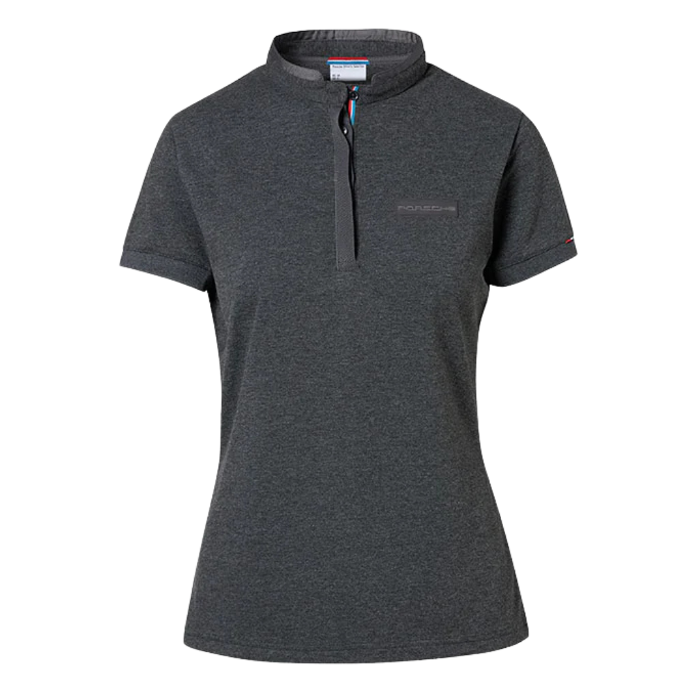 Porsche Classic Collection Womens Dark Grey Polo Shirt