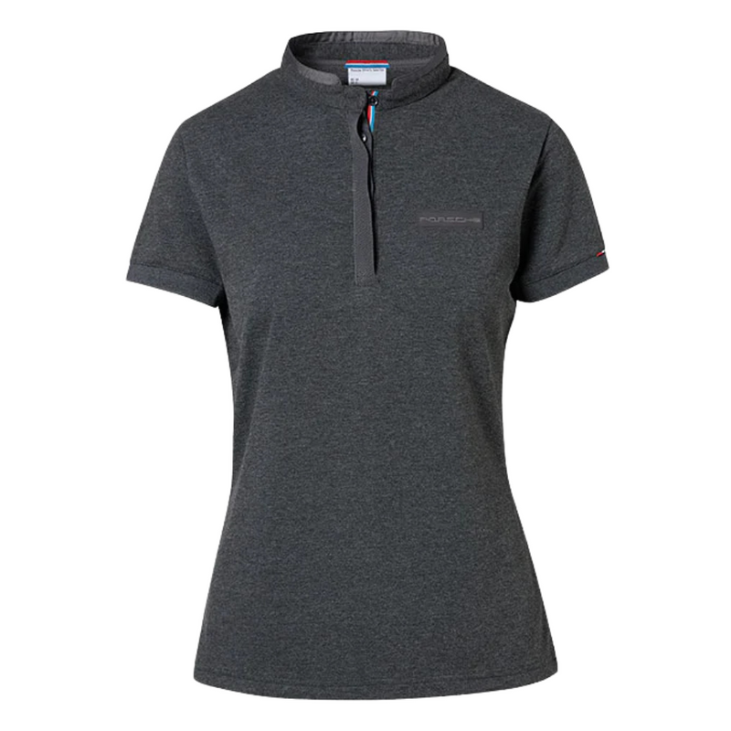 Porsche Classic Collection Womens Dark Grey Polo Shirt
