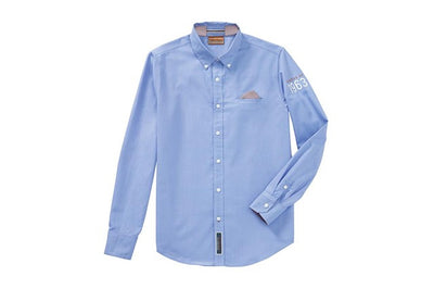 Porsche Classic Light Blue Mens Shirt - Small