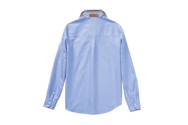 Porsche Classic Light Blue Mens Shirt - Small