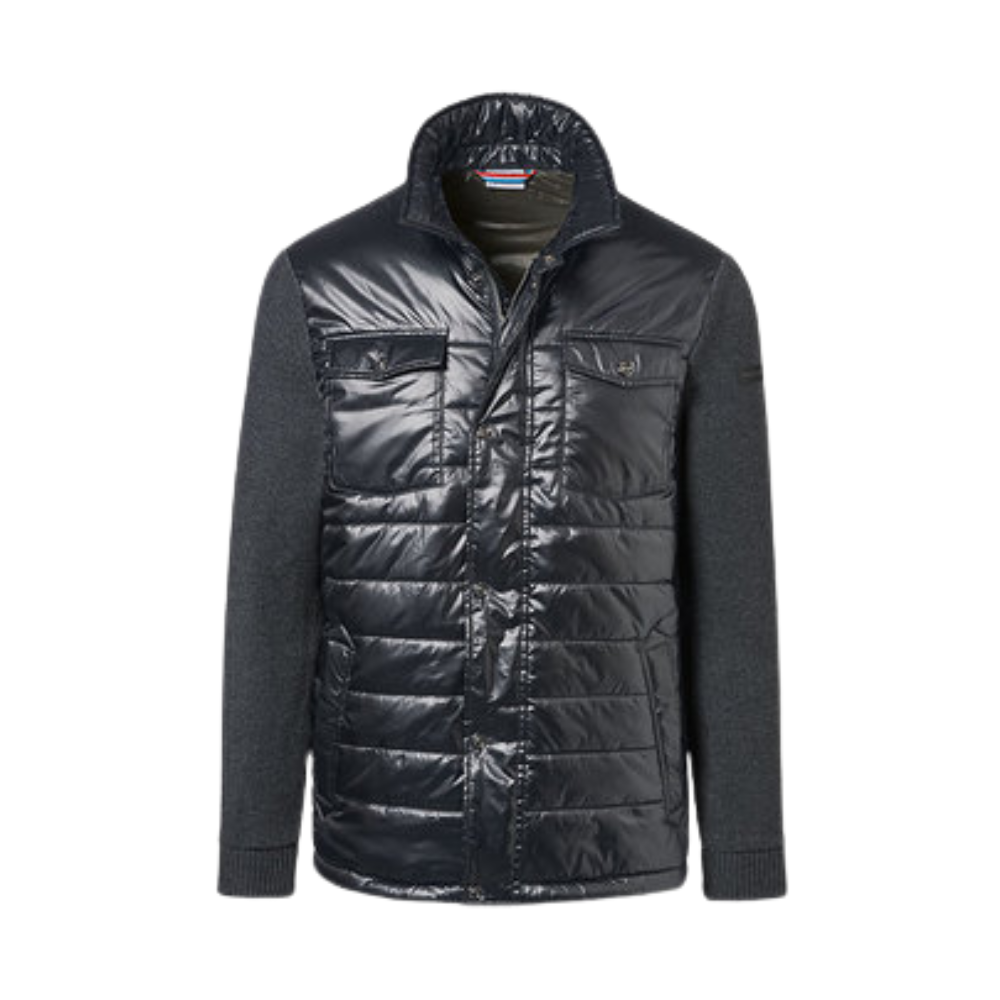 Porsche Classic Mens Padded Dark Grey Jacket