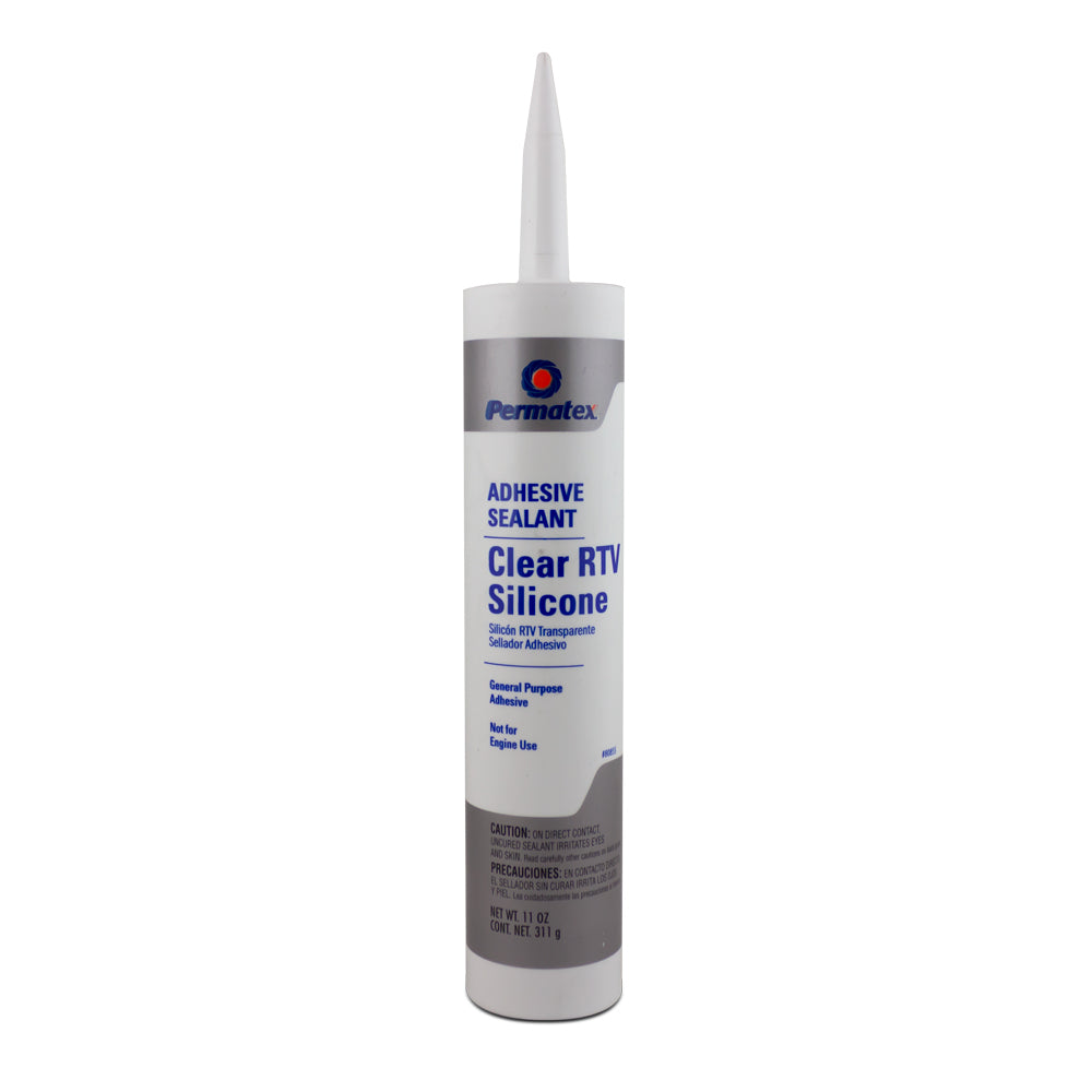 Porsche Clear RTV Silicone Adhesive Sealant 11 oz 189080855