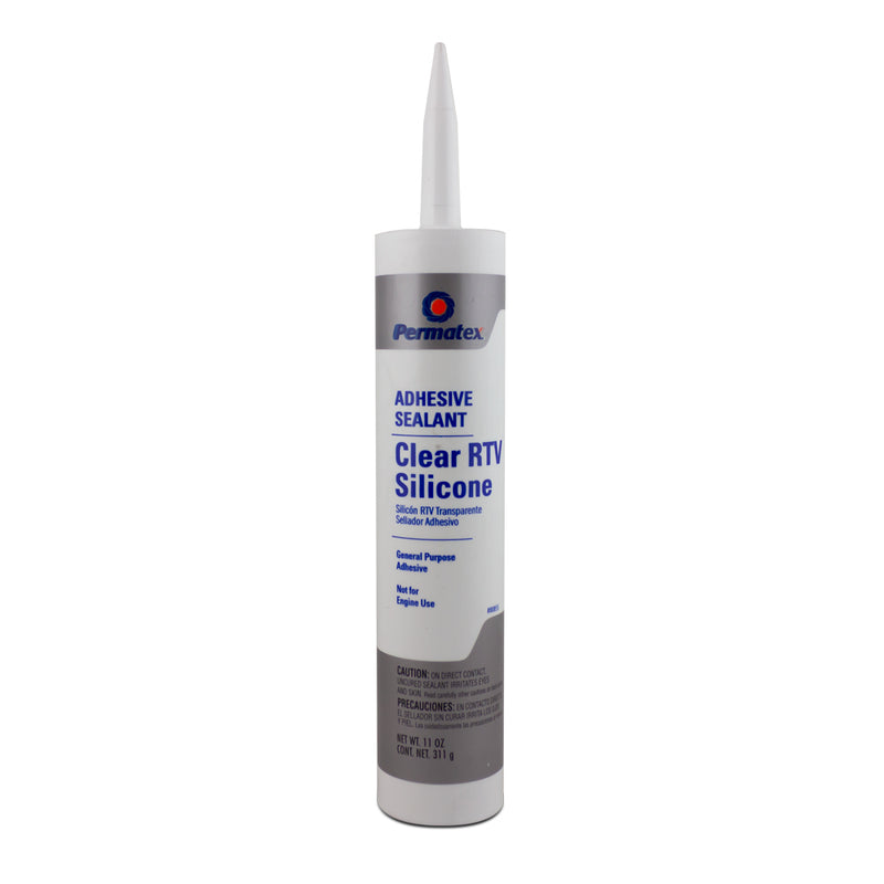 Porsche Clear RTV Silicone Adhesive Sealant 11 oz 189080855