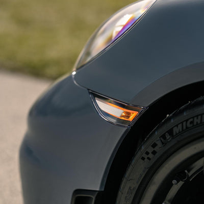 Porsche Clear Side Marker Lights - 911 | Boxster | Cayman | 2017-2019 FS-POR-718-SML