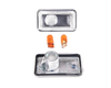 Porsche Clear Side Marker Set - 911 - 924 - 944 - 964 - 965 Turbo - 968 - 993 | 1974-1989 SMC-000-631-401
