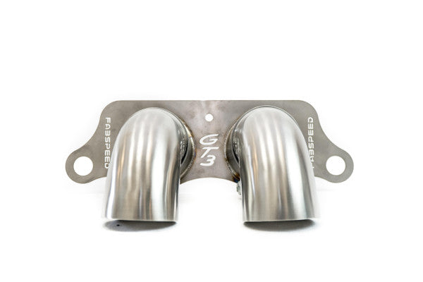 Porsche Competition Slip-On Turndown Tips - 911 | 2018-2019 FS-POR-GT3-TDTO