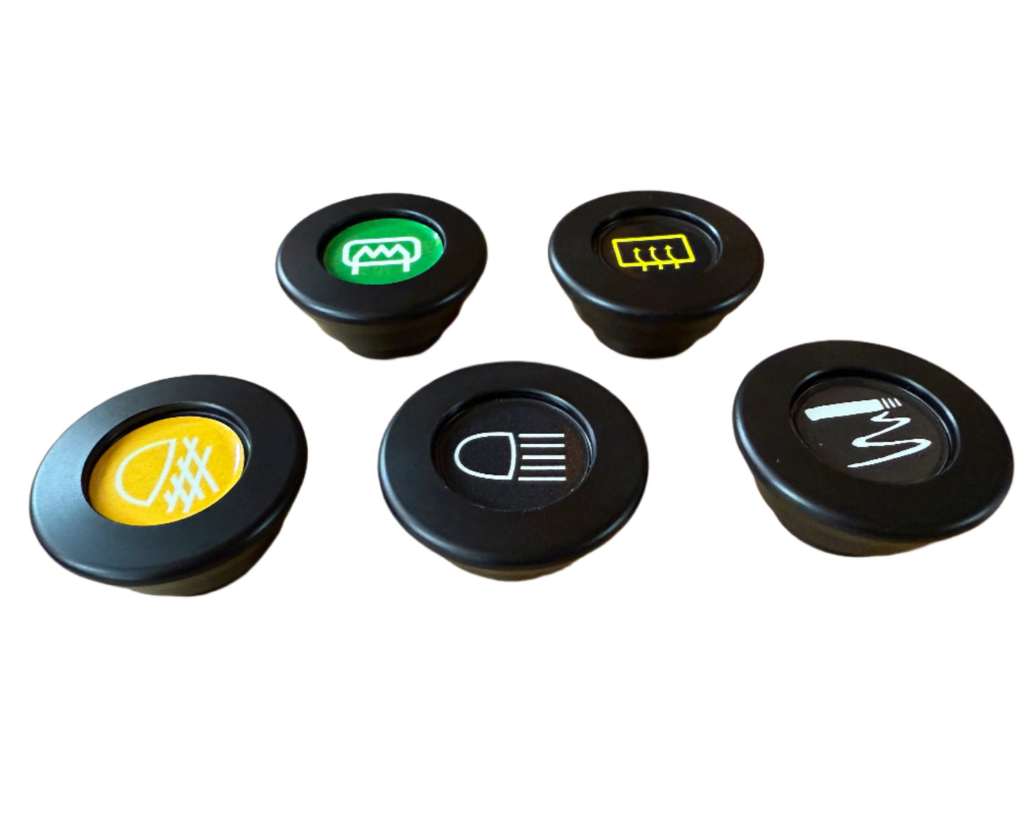 Porsche Complete Dash knob Set - 911 930 912E 1974-1989