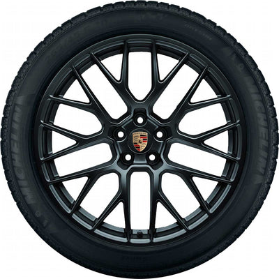 Porsche Complete Winter Wheels Set Macan II Rs Spyder Design Dunlop - 95B044642J 95B044642J