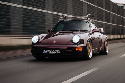 Porsche Coupe Roof Rack Silver - 911/912 65-98 CB-RR-SLV