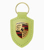 Porsche Crest Keyring - Metallic Yellow