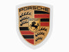 Porsche Crest Sticker - 79 mm x 67 mm