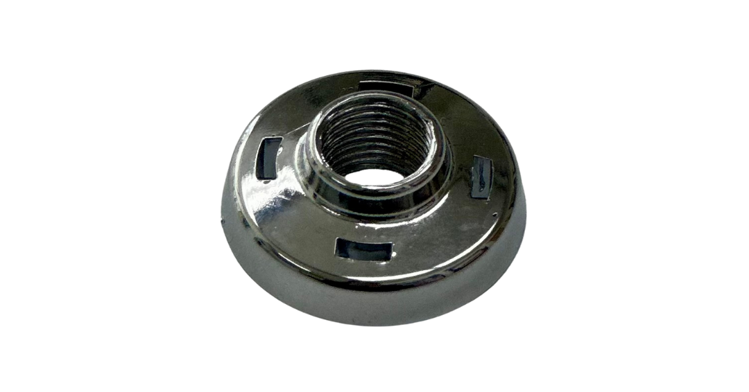 Porsche Dash Switch Bezel - Chrome Plastic - 911/912 65-73 911-613-213-01
