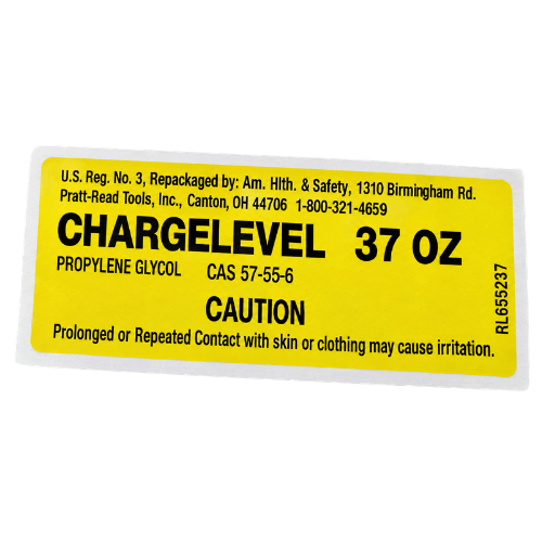 Porsche Decal Charge Level - 37oz | 92870114103