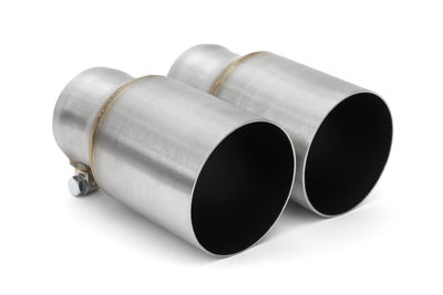 Porsche Deluxe Dual Style Exhaust Tips - 911 | 2017-2019 FS-POR-9912-PSEDLTCF