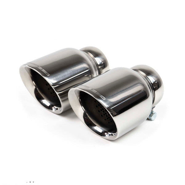 Porsche Deluxe Dual Style Exhaust Tips - 911 | 2022-2025 FS-POR-992GT3-DTCF
