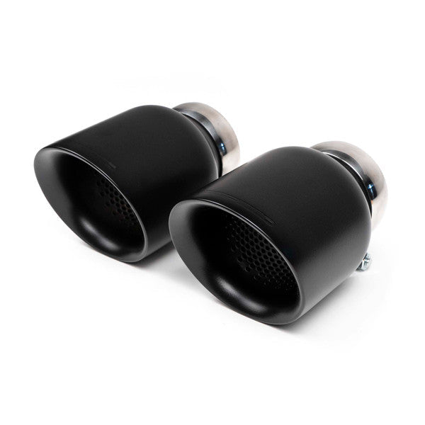Porsche Deluxe Dual Style Exhaust Tips - 911 | 2022-2025 FS-POR-992GT3-DTCF