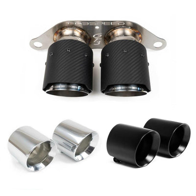 Porsche Deluxe Dual Style Tips - 911 | 2007-2008 FS-POR-997GT3-DLTP