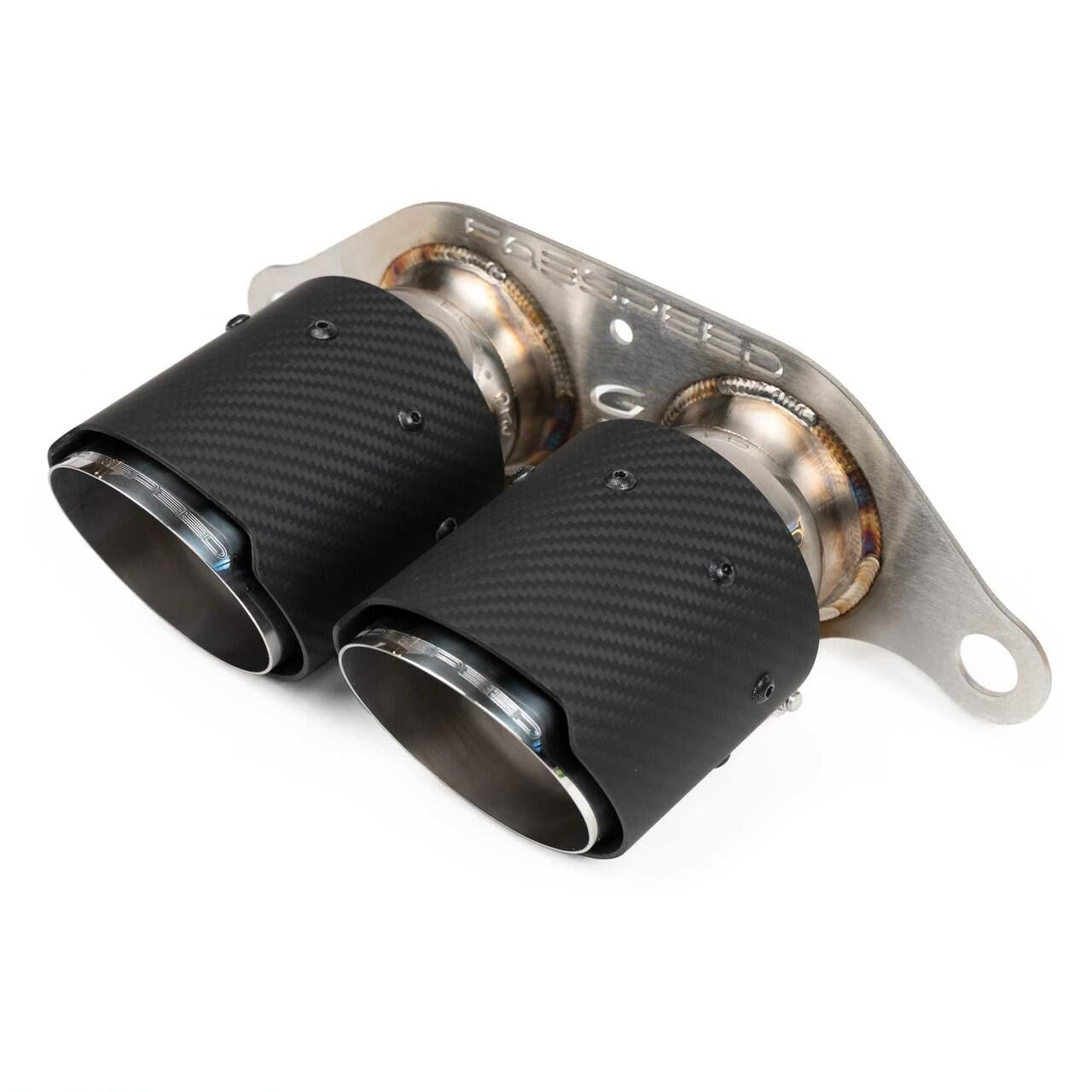 Porsche Deluxe Dual Style Tips - 911 | 2014-2016 FS-POR-991GT3-DLTP