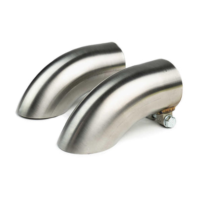 Porsche Deluxe Exhaust Tips - Cayman | Boxster | 2020-2025 FS-POR-718GT4-DTCF