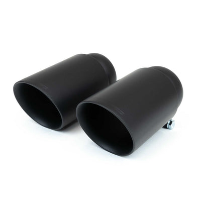 Porsche Deluxe Exhaust Tips - Cayman | Boxster | 2020-2025 FS-POR-718GT4-DTCF