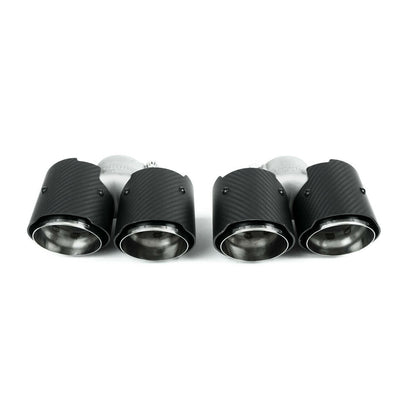 Porsche Deluxe Quad Style Exhaust Tips - 911 | 2017-2019 FS-POR-9912-QDTP