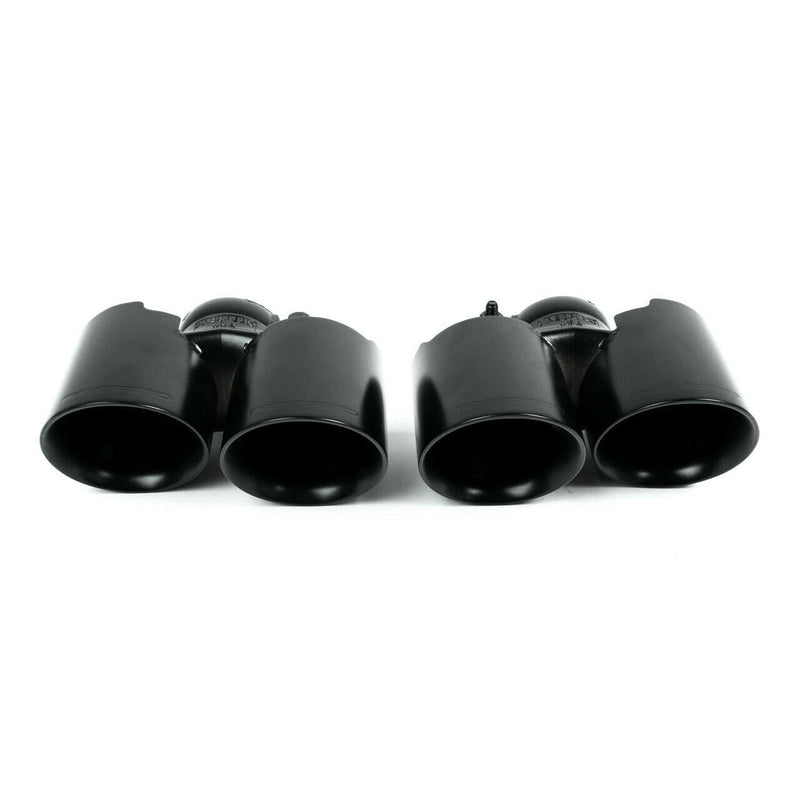 Porsche Deluxe Quad Style Exhaust Tips - 911 | 2017-2019 FS-POR-9912-QDTP