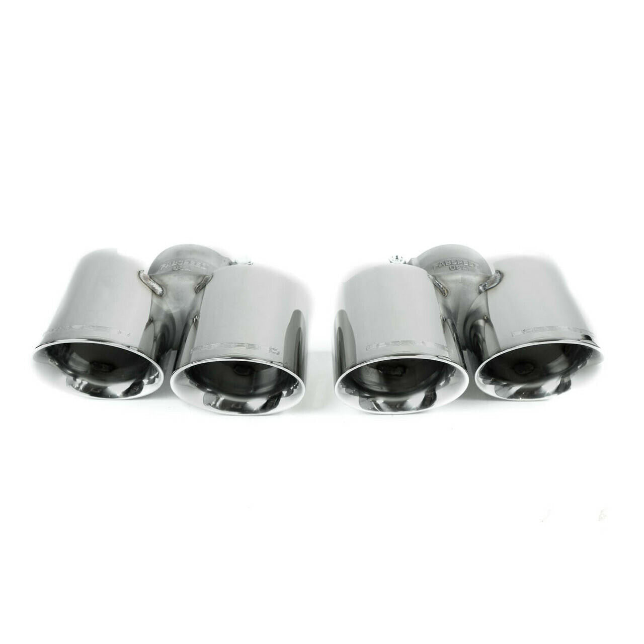 Porsche Deluxe Quad Style Exhaust Tips - 911 | 2017-2019 FS-POR-9912-QDTP