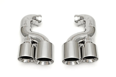 Porsche Deluxe Quad Style Exhaust Tips - Cayenne | 2008-2010 FS-POR-957V8-QDTP