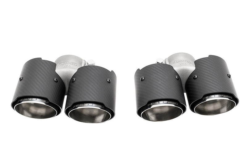 Porsche Deluxe Quad Style Tips - 911 | 2009-2012 FS-POR-9972-QDTP