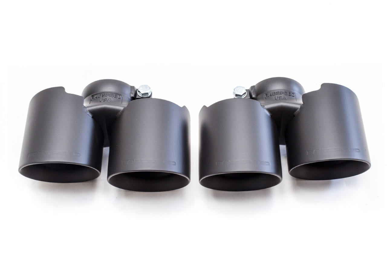 Porsche Deluxe Quad Style Tips - 911 | 2009-2012 FS-POR-9972-QDTP