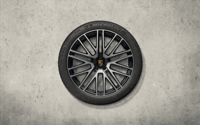 Porsche Design Summer Wheel & Tire - 95B044668J - Macan 15-23 95B044668J