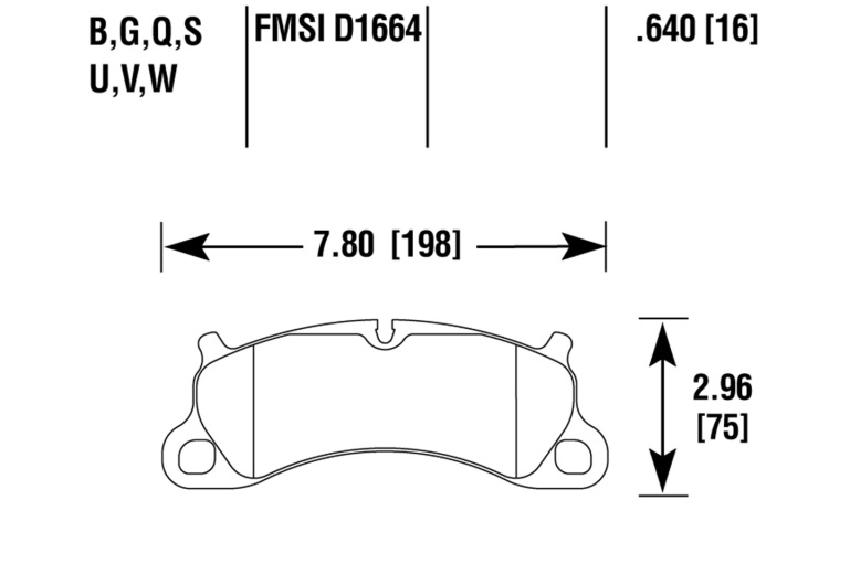 Porsche Disc Brake Pad Front - 911/Boxster 12-16 HB907B-640