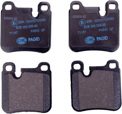 Porsche Disc Brake Pad Set Rear - 911 90-91 355008491