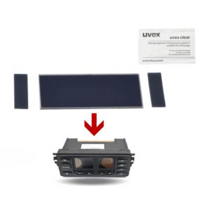 Porsche Display Climate Control Panel LCD Repair V1 - 911 99-04 1107