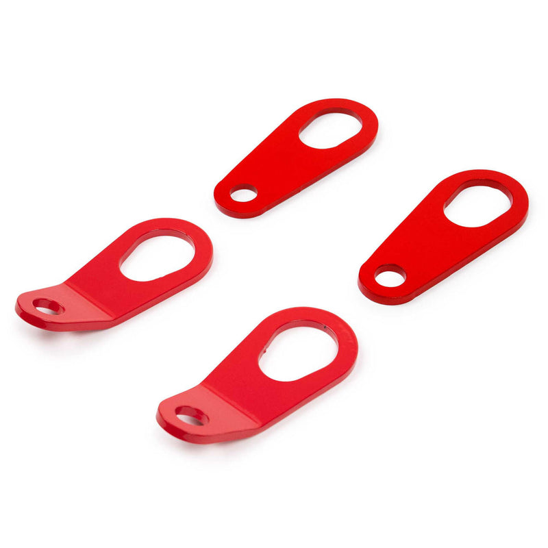 Porsche Domex Steel Tie Downs - Cayman | Boxster | 2020-2025 FS-POR-718GT4RS-TD