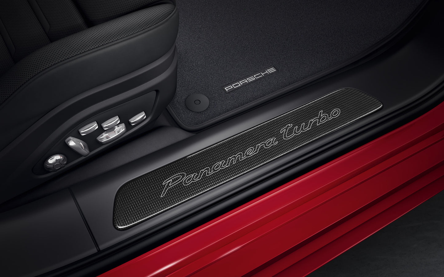 Porsche Door Entry Guards - 971044811E - Panamera Turbo 971044811E
