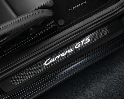 Porsche Door Entry Guards - Carbon Illuminated - 991 - Carrera GTS | 2012-2018 99104480234