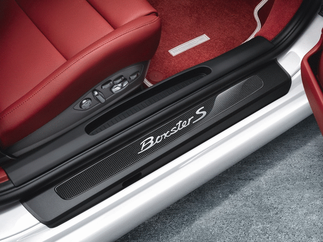 Porsche Door Entry Guards In Carbon - 98104480020 - 981 - 982 12-23 98104480020