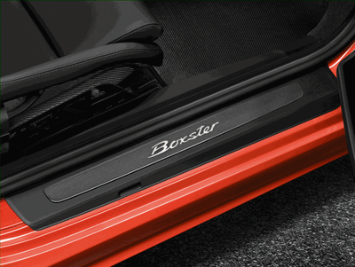Porsche Door Entry Guards In Carbon - 98104480021 - 981 - 982 12-23 98104480021