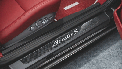 Porsche Door Entry Guards In Carbon - 98104480024 - 981 - 982 12-23 98104480024